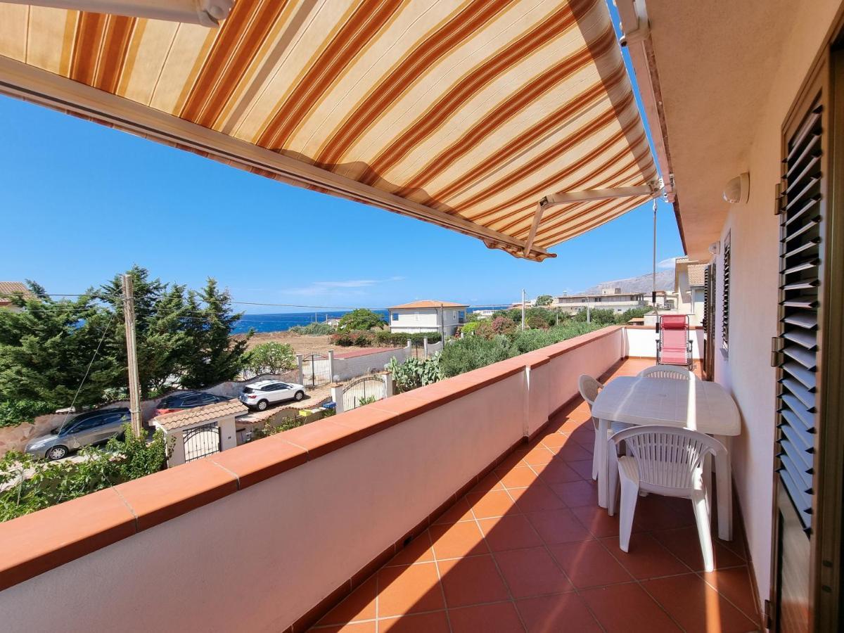 Villa Flora - With Sea View, 2 Minutes Walk To Beach Trappeto  Esterno foto